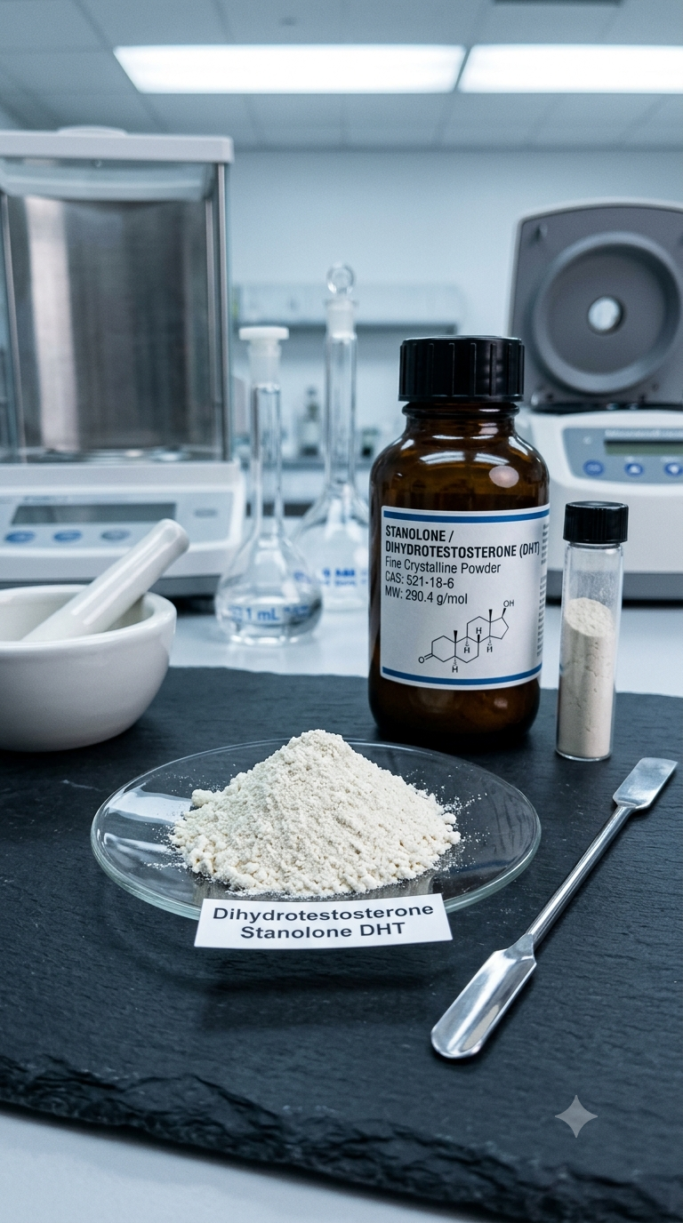 Dihydrotestosterone Stanolone DHT Powder Pure Dihydrotestosterone (Stanolone) DHT Powder